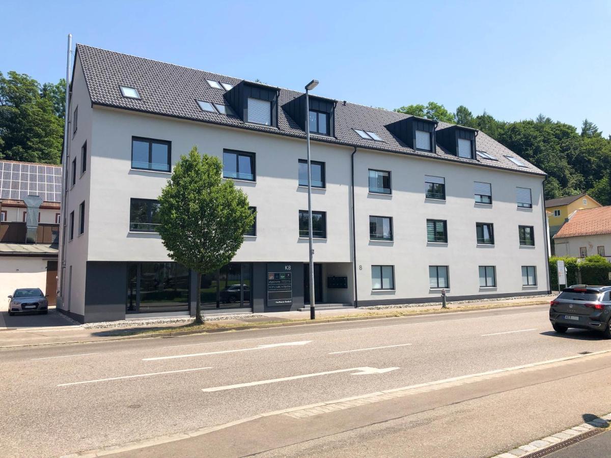 Voyage Stadtoase Am Fluss I Zentral I Freier Parkplatz I Wifi I Netflix I Aufzug 켐프텐 외부 사진